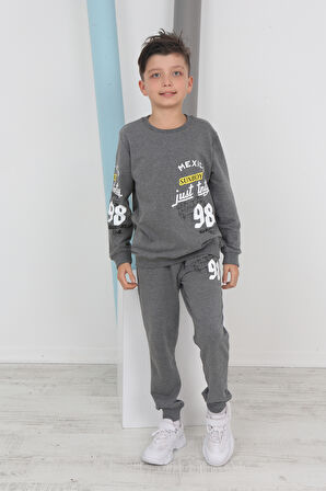 Toontoy Erkek Çocuk Just Tnty Baskılı Eşofman Takım