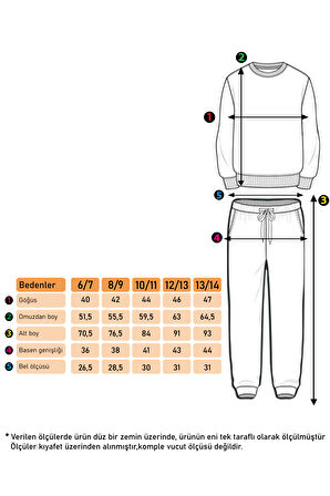 Toontoy Erkek Çocuk Just Tnty Baskılı Eşofman Takım