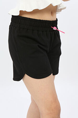 Toontoy Kız Çocuk Start Nakışlı Şort