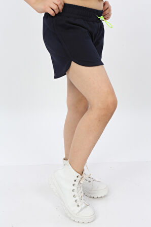 Toontoy Kız Çocuk Start Nakışlı Şort