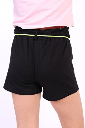 Toontoy Kız Çocuk Back To You Nakışlı Şort