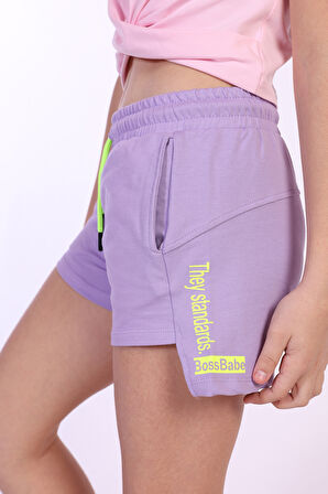 Toontoy Kız Çocuk They Standards Baskılı Şort