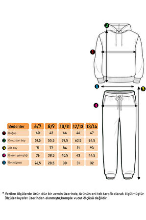 Toontoy Erkek Çocuk As You Are Baskılı Eşofman Takım