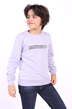 Toontoy Erkek Çocuk Creatıve Innovatıve Baskılı Sweatshirt