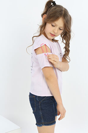 Toontoy Kız Çocuk Matısse Baskılı Tişört