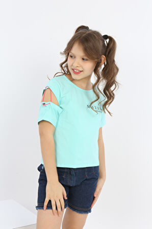 Toontoy Kız Çocuk Matısse Baskılı Tişört