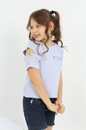 Toontoy Kız Çocuk Matısse Baskılı Tişört