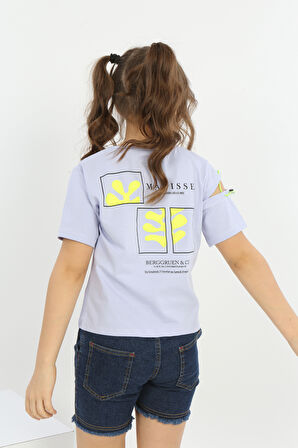 Toontoy Kız Çocuk Matısse Baskılı Tişört