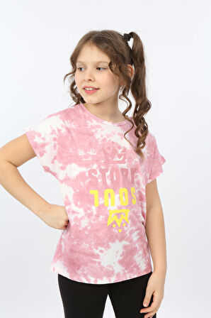 Toontoy Kız Çocuk Story Soul Baskılı Tişört