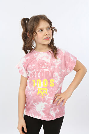 Toontoy Kız Çocuk Story Soul Baskılı Tişört