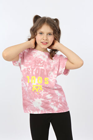 Toontoy Kız Çocuk Story Soul Baskılı Tişört