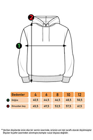 Toontoy Unısex Çocuk Noel Baba Baskılı Sweatshirt