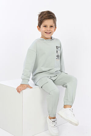 Toontoy Erkek Çocuk ExPloRer Baskılı Eşofman Takım