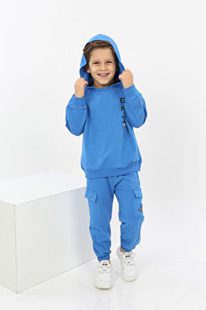 Toontoy Erkek Çocuk ExPloRer Baskılı Eşofman Takım