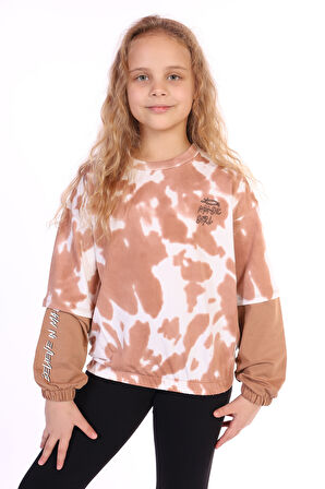 Toontoy Kız Çocuk Magic Girl Nakışlı Sweatshirt