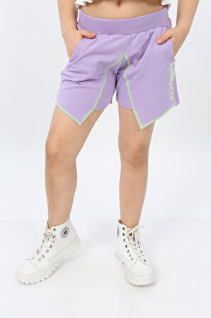 Toontoy Kız Çocuk Mood It S A Good Nakışlı Şort