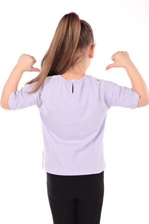 Toontoy Kız Bebek Le Taime Baskılı Tişört