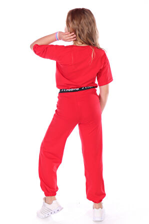 Toontoy Kız Çocuk Be Kind Baskılı Eşofman Takım