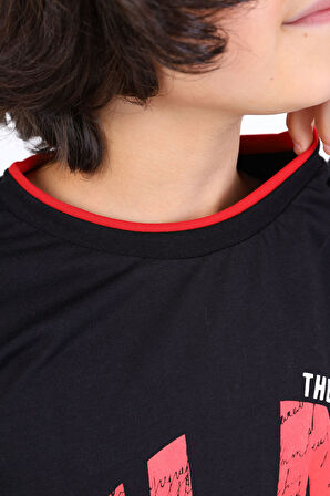 Toontoy Erkek Çocuk Play Side Baskılı Şortlu Takım