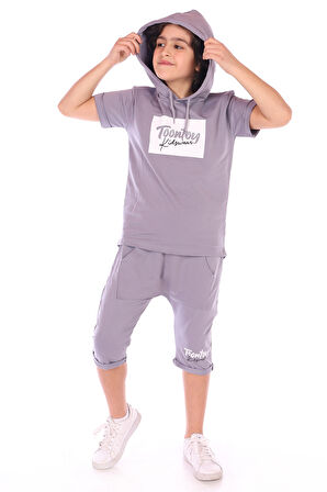 Toontoy Erkek Çocuk Toontoy Kids Wear Baskılı BermudaTakım