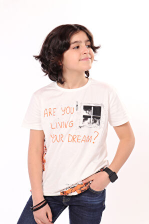 Toontoy Erkek Çocuk Baskılı Tişört