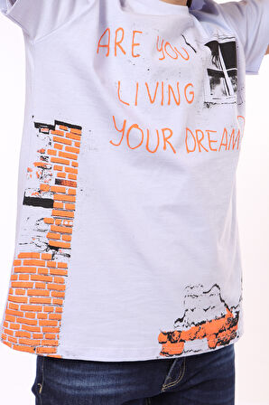 Toontoy Erkek Çocuk Baskılı Tişört