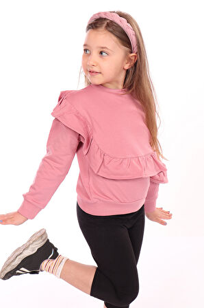 Toontoy Kız Çocuk Sweatshirt