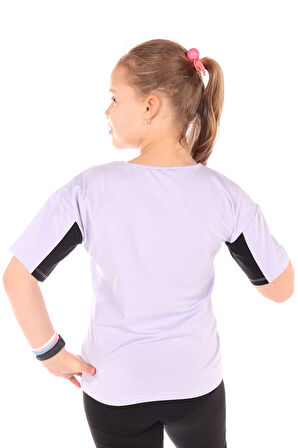 Toontoy Kız Çocuk Baskılı Tişört