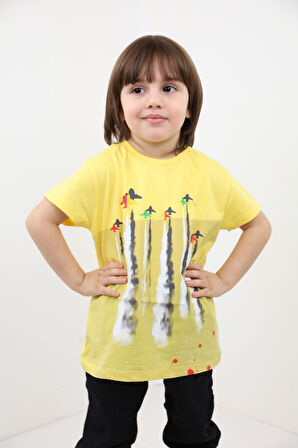 Toontoy Erkek Çocuk Baskılı Tişört