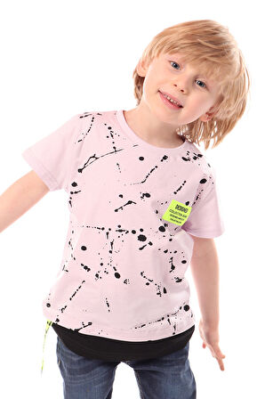 Toontoy Erkek Çocuk Baskılı Tişört