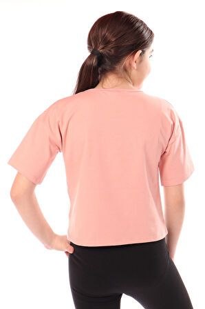 Toontoy Kız Çocuk Baskılı Tişört