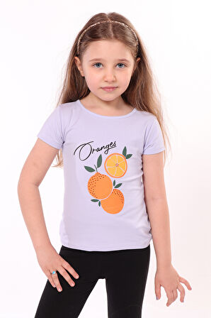 Toontoy Kız Bebek Baskılı Tişört