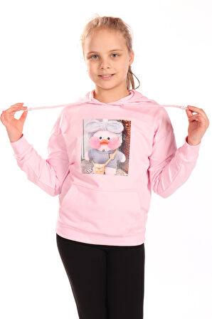 Toontoy Kız Çocuk Baskılı Sweatshirt