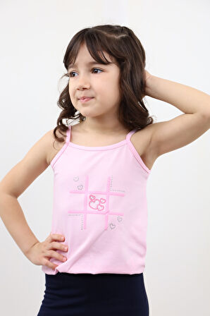 Toontoy Kız Bebek Baskılı Atlet