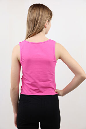 Toontoy Kız Çocuk Baskılı Atlet