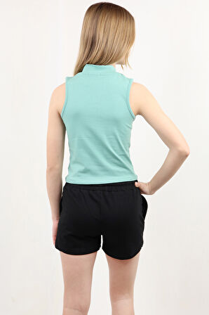 Toontoy Kız Çocuk Baskılı Şortlu Takım