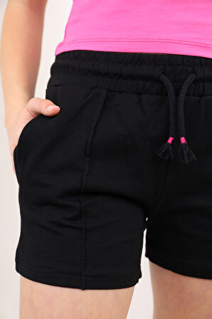 Toontoy Kız Çocuk Baskılı Şortlu Takım