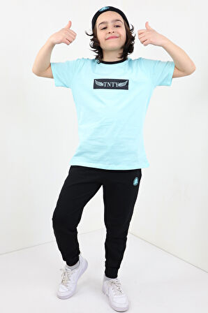 Toontoy Erkek Çocuk Baskılı Üçlü Eşofman Takım