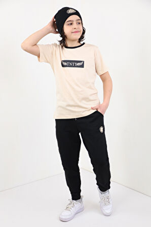 Toontoy Erkek Çocuk Baskılı Üçlü Eşofman Takım