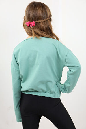 Toontoy Kız Çocuk Baskılı Tişört