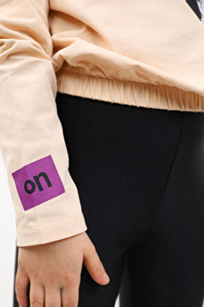 Toontoy Kız Çocuk Baskılı Tişört