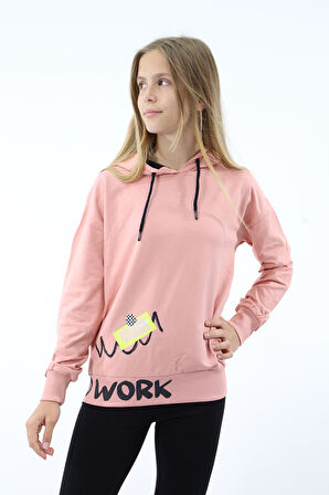 Toontoy Kız Çocuk Baskılı Sweatshirt