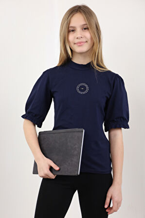 Toontoy Kız Çocuk Okul Tişört