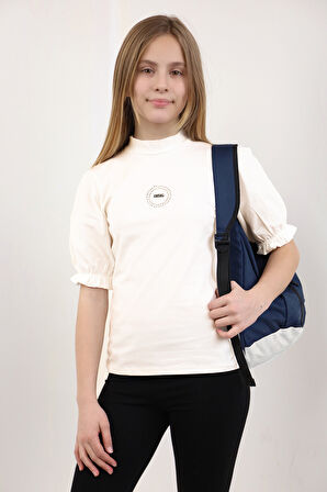 Toontoy Kız Çocuk Okul Tişört