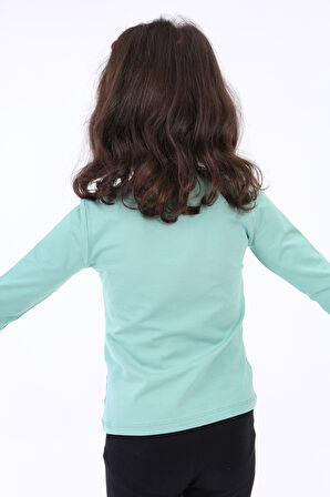 Toontoy Kız Çocuk Baskılı Tişört