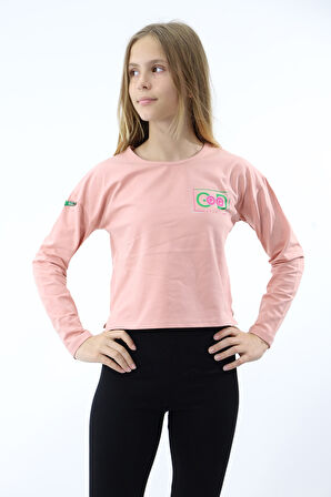 Toontoy Kız Çocuk Baskılı Tişört