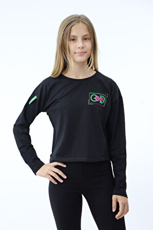 Toontoy Kız Çocuk Baskılı Tişört