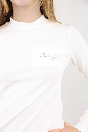 Toontoy Kız Çocuk Okul Tişört