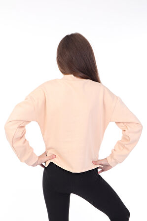 Toontoy Kız Çocuk Baskılı Sweatshirt