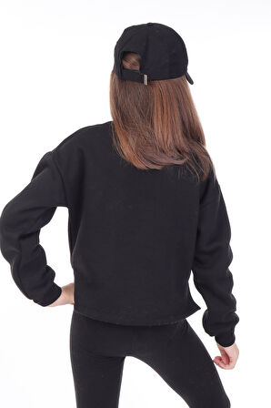 Toontoy Kız Çocuk Baskılı Sweatshirt